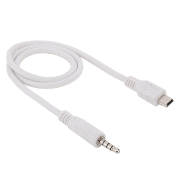 3.5mm Male to Mini USB Male Audio AUX Cable, Length: about 50cm - Aux Cable by buy2fix | Online Shopping UK | buy2fix