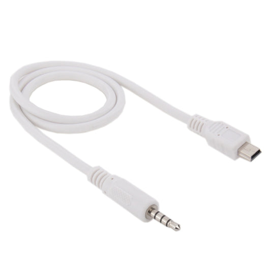 3.5mm Male to Mini USB Male Audio AUX Cable, Length: about 50cm - Aux Cable by buy2fix | Online Shopping UK | buy2fix