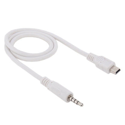 3.5mm Male to Mini USB Male Audio AUX Cable, Length: about 50cm - Aux Cable by buy2fix | Online Shopping UK | buy2fix