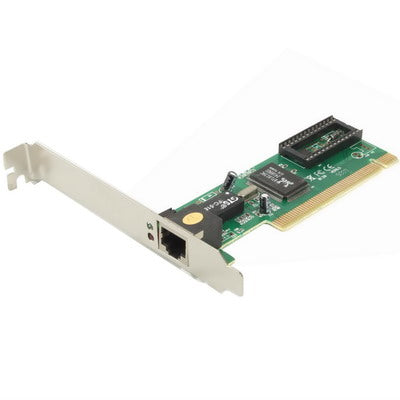 10/100M PCI Ethernet LAN Adapter Network Card RJ45, Chipset: 8139C(Green) - Add-on Cards by buy2fix | Online Shopping UK | buy2fix