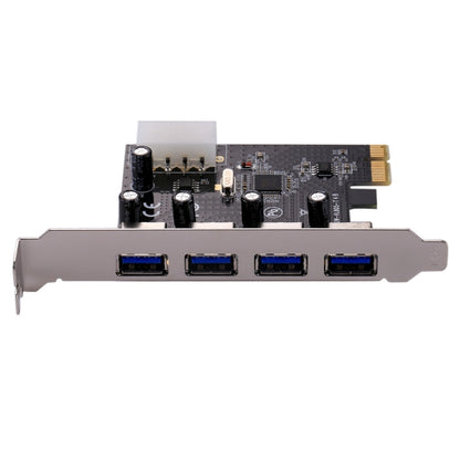 USB 3.0 4 ports PCI-E Express Controller Card 5Gbps - Add-on Cards by buy2fix | Online Shopping UK | buy2fix