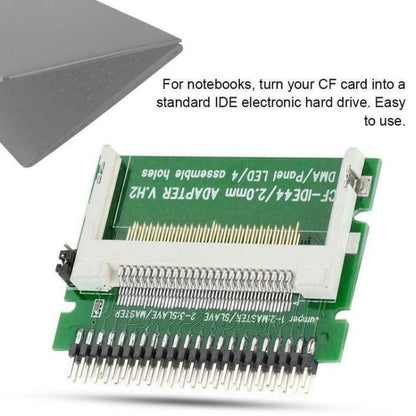 CF to 2.5 inch IDE 44 Pin male Adapter(Green) - Add-on Cards by buy2fix | Online Shopping UK | buy2fix