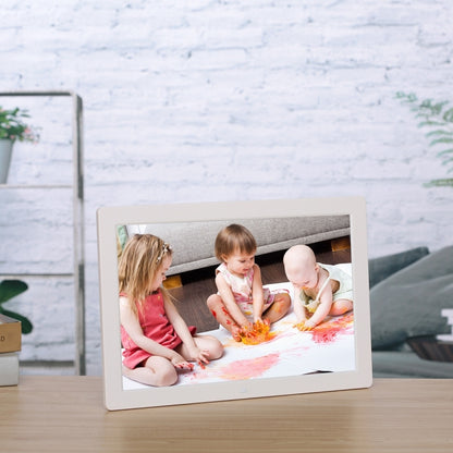 17 inch Multi-media Music & Movie Player Digital Photo Frame with Remote Control, Mstar V59 Program, Support USB / SD Card / HD Port, Built in Stereo Speaker(White) - 15 inch Above by buy2fix | Online Shopping UK | buy2fix