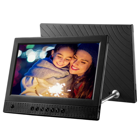 10.1 inch LED Display Multi-media Music & Movie Player Digital Photo Frame with Remote Control, Allwinner E200s Program, Support USB-Disk / SD Card, Body Sensor, Built in Stereo Speaker(Black) - 11 inch Below by buy2fix | Online Shopping UK | buy2fix