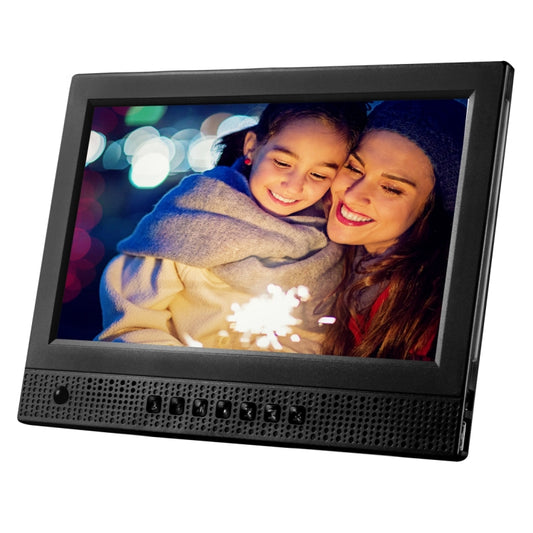 10.1 inch LED Display Multi-media Music & Movie Player Digital Photo Frame with Remote Control, Allwinner E200s Program, Support USB-Disk / SD Card, Body Sensor, Built in Stereo Speaker(Black) - 11 inch Below by buy2fix | Online Shopping UK | buy2fix