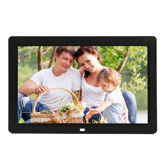 12 inch LED Display Multi-media Digital Photo Frame with Holder & Music & Movie Player, Support USB / SD / Micro SD / MMC / MS / XD Card Input(Black) - 11 inch Below by buy2fix | Online Shopping UK | buy2fix