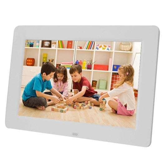 13 inch 1024 x 768 / 16：9 LED Widescreen Suspensibility Digital Photo Frame with Holder & Remote Control, Support SD / MicroSD / MMC / MS / XD / USB Flash Disk(White) - 11-15 inch by buy2fix | Online Shopping UK | buy2fix