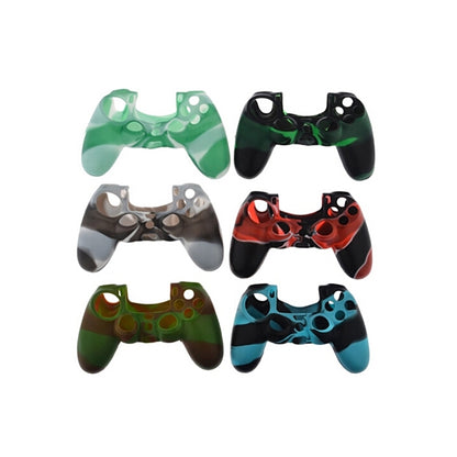 Camo Silicone Protective Case for PS4 Controller, Random Color Delivery - Cases by buy2fix | Online Shopping UK | buy2fix