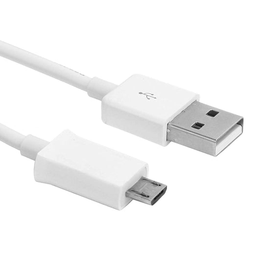 Micro USB Data Sync Charger Cable, Cable Length: 1m(White) by buy2fix