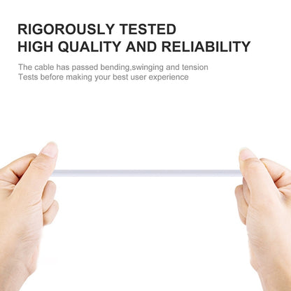 Micro USB Data Sync Charger Cable, Cable Length: 1m(White) by buy2fix