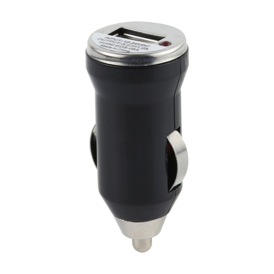 DC 5V / 1A USB Autoladegerät für Galaxy SIV / i9500 / SIII / i9300 / i8190 / S7562 / i8750 / i9220 / N7000 / i9100 / i9082 / BlackBerry Z10 / HTC X920e / Nokia / andere Mobiltelefone (schwarz)