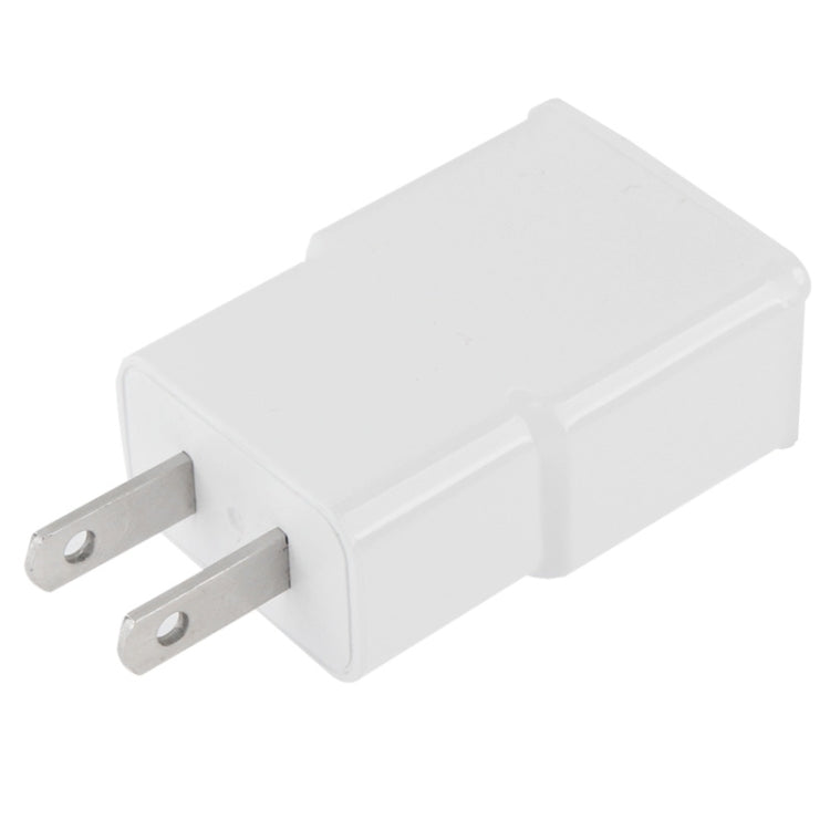 Micro 5 Pin USB Sync Cable + US Plug Travel Charger(White) - USB Charger by buy2fix | Online Shopping UK | buy2fix