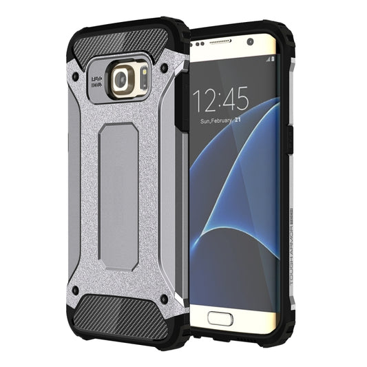 For Galaxy S7 Edge / G935 Tough Armor TPU + PC Combination Case (Grey) - Galaxy Phone Cases by buy2fix | Online Shopping UK | buy2fix