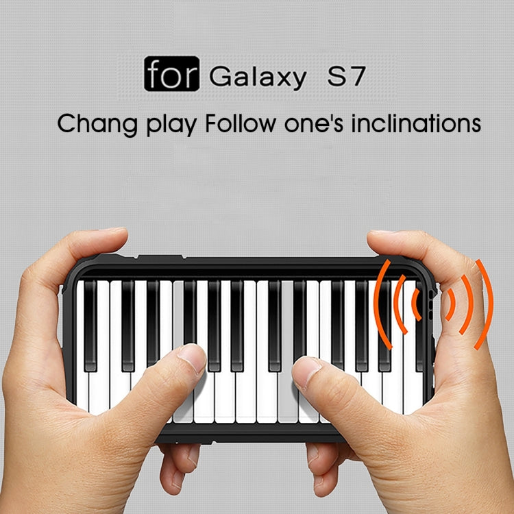 For Galaxy S7 / G930 Tough Armor TPU + PC Combination Case (Silver) by buy2fix