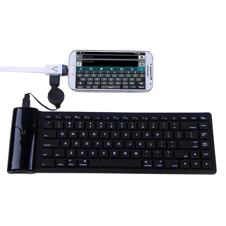 OTG-Y-01 USB 2.0 Male to Micro USB Male + USB Female OTG Charging Data Cable for Android Phones / Tablets with OTG Function, Length: 30cm(White) by buy2fix