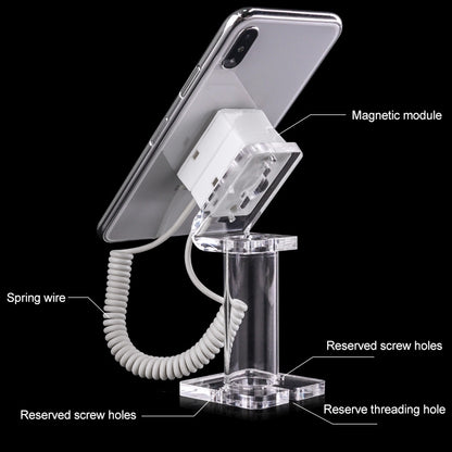 Universal Burglar Display Holder / Display Anti-theft Holder, without Alarm, For iPhone, Samsung, HTC, LG, Sony, Huawei, Lenovo and other Smartphones(White) - Security Display Holders by buy2fix | Online Shopping UK | buy2fix