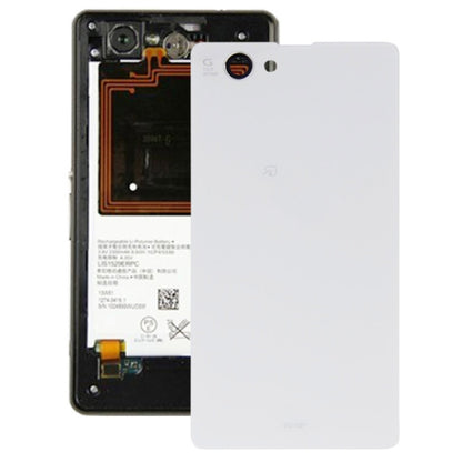 Battery Cover for Sony Xperia Z1 Mini(White) by buy2fix