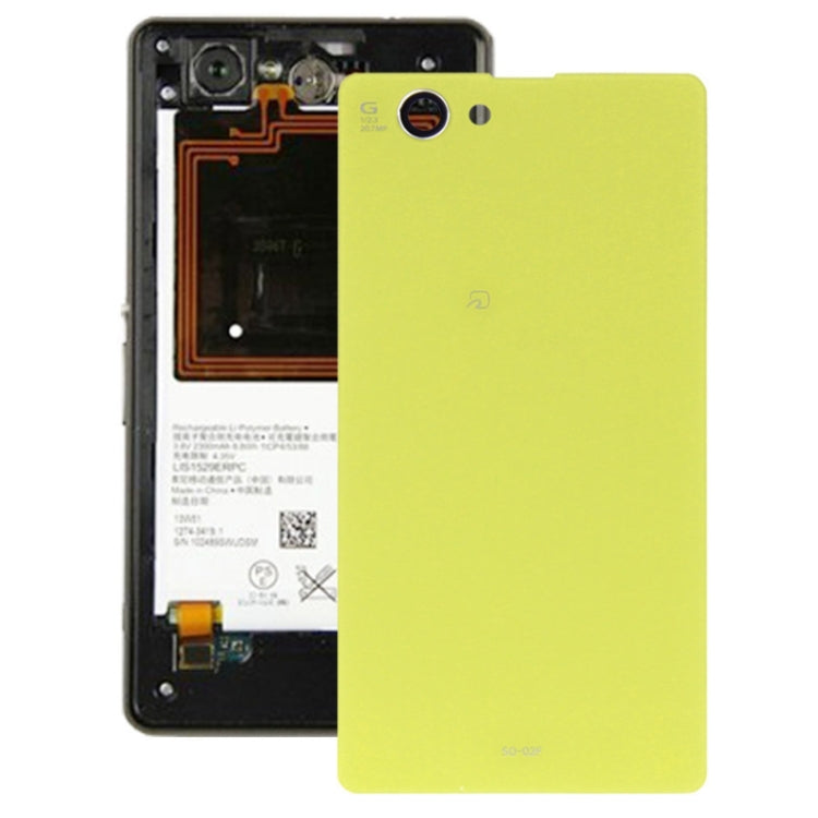 Battery Cover for Sony Xperia Z1 Mini(Yellow) by buy2fix