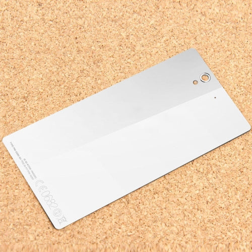 Original Housing Back Cover for Sony Xperia Z / L36h / Yuga / C6603 / C660x / L36i / C6602(White) - Back Cover by buy2fix | Online Shopping UK | buy2fix