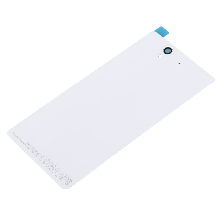 Aluminium Battery Back Cover for Sony Xperia Z / L36h(White) by buy2fix