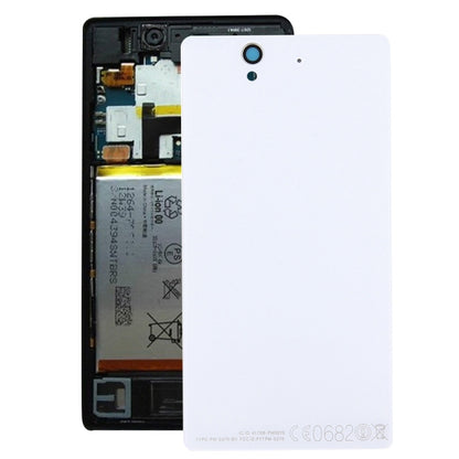 Aluminium Battery Back Cover for Sony Xperia Z / L36h(White) by buy2fix