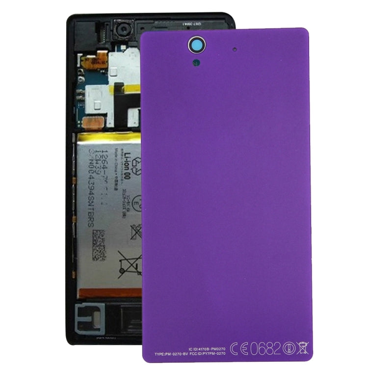 Aluminium Battery Back Cover for Sony Xperia Z / L36h(Purple) by buy2fix