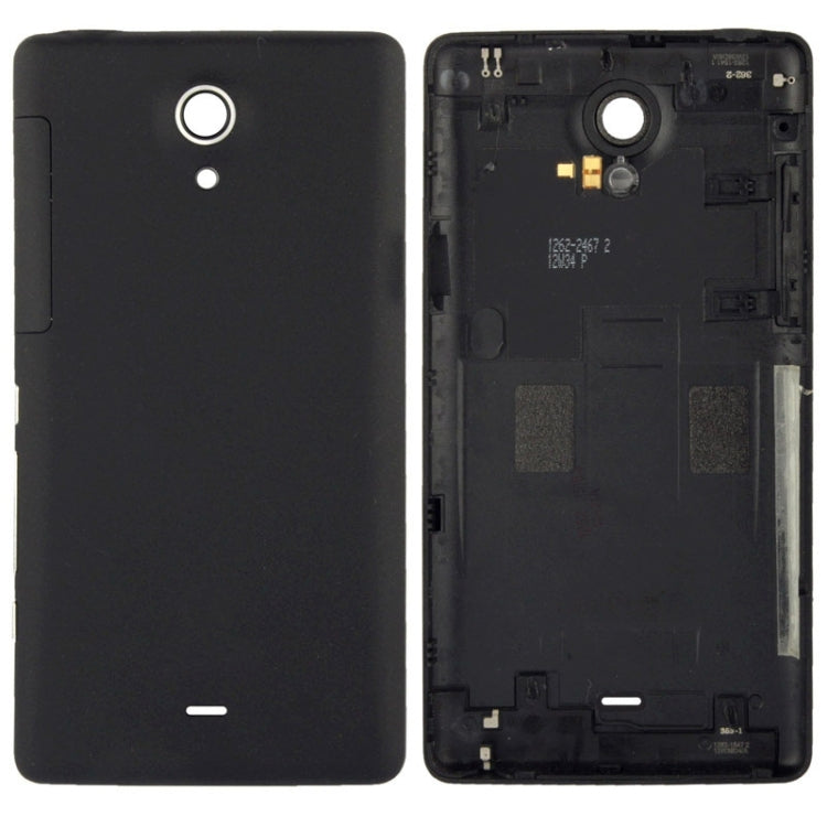 Back Cover for Sony LT30(Black) by buy2fix