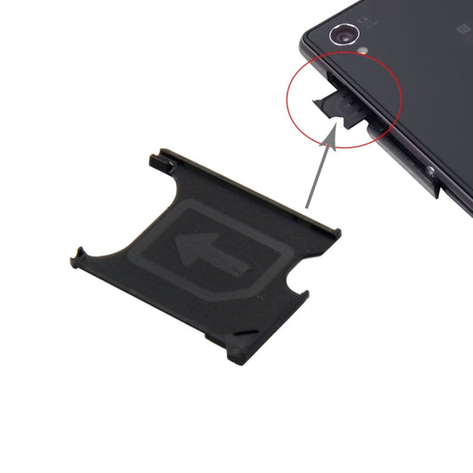 Micro SIM Card Tray for Sony Xperia Z1 / L39h - Flex Cable by buy2fix | Online Shopping UK | buy2fix