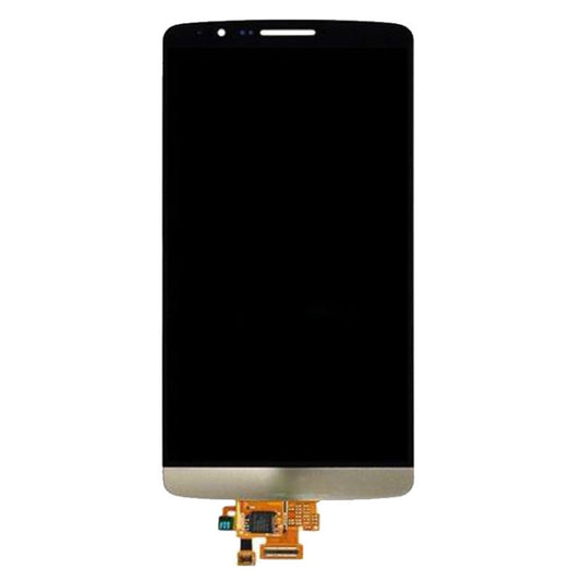 Original LCD Screen and Digitizer Full Assembly for LG G3 / D850 / D851 / D855(Gold) - For LG by buy2fix | Online Shopping UK | buy2fix