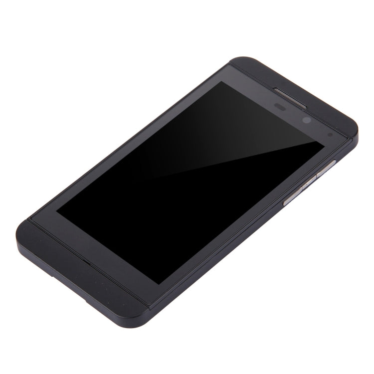 LCD Screen and Digitizer Full Assembly with Frame for BlackBerry Z10 4G(Black) - For BlackBerry by buy2fix | Online Shopping UK | buy2fix