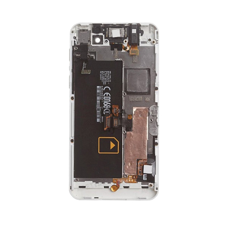 LCD Screen and Digitizer Full Assembly with Frame for BlackBerry Z10 4G(White) - For BlackBerry by buy2fix | Online Shopping UK | buy2fix