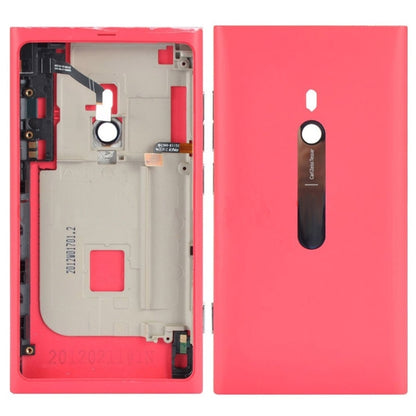 Battery Back Cover with Buttons for Nokia Lumia 800(Pink) - Back Cover by buy2fix | Online Shopping UK | buy2fix
