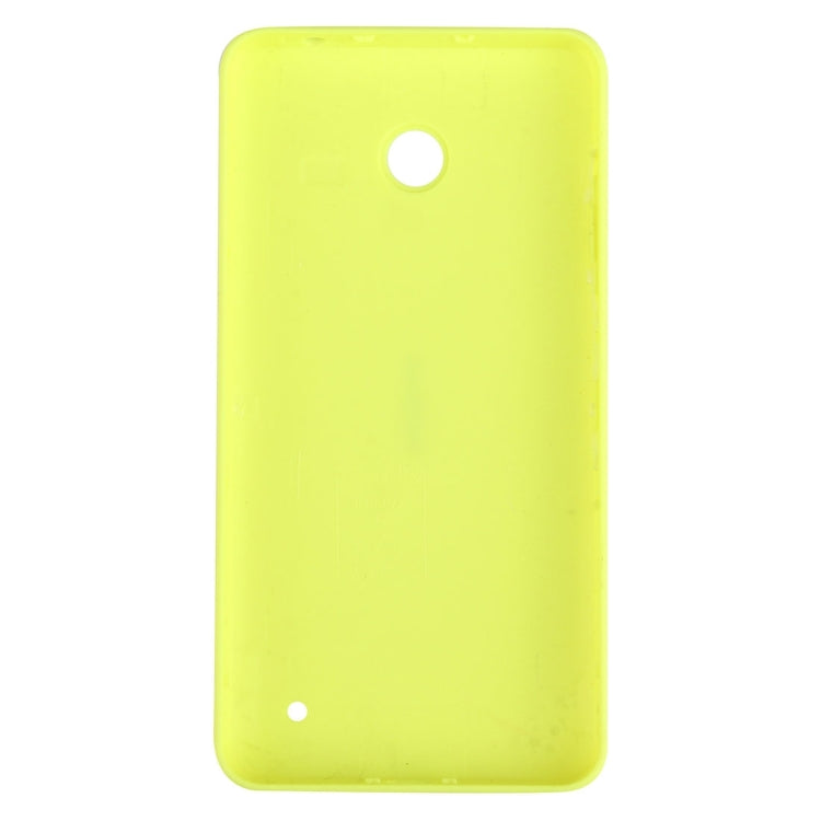 Battery Back Cover for Nokia Lumia 630 (Yellow Green) - Back Cover by buy2fix | Online Shopping UK | buy2fix