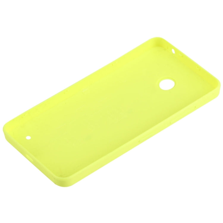 Battery Back Cover for Nokia Lumia 630 (Yellow Green) - Back Cover by buy2fix | Online Shopping UK | buy2fix