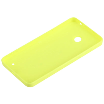 Battery Back Cover for Nokia Lumia 630 (Yellow Green) - Back Cover by buy2fix | Online Shopping UK | buy2fix