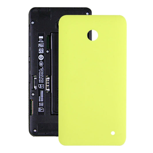 Battery Back Cover for Nokia Lumia 630 (Yellow Green) - Back Cover by buy2fix | Online Shopping UK | buy2fix