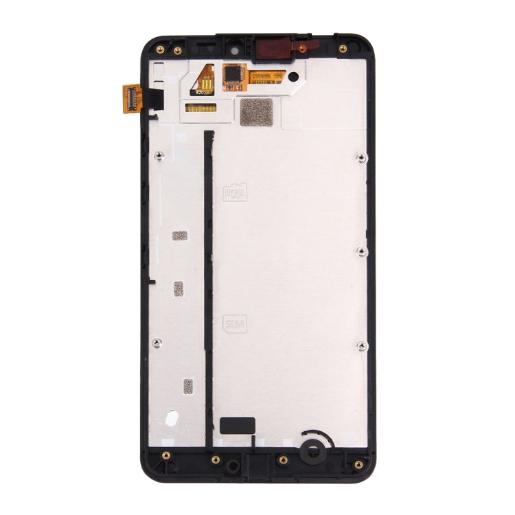 LCD Screen and Digitizer Full Assembly with Frame for Microsoft Lumia 640 XL(Black) - For Microsoft by buy2fix | Online Shopping UK | buy2fix