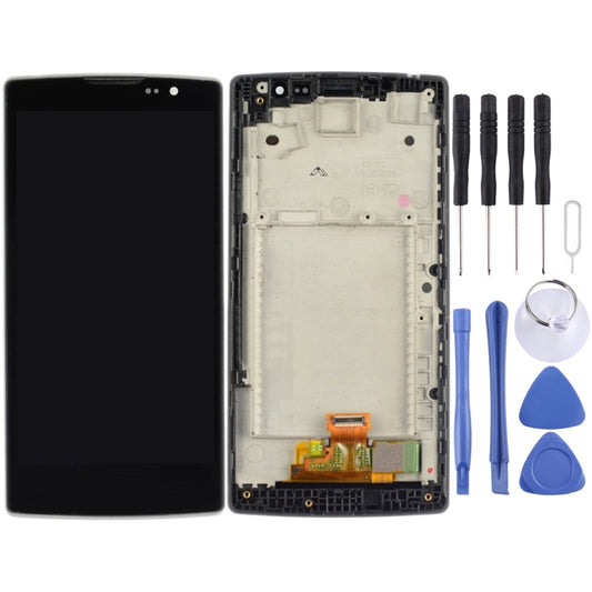 LCD Screen and Digitizer Full Assembly with Frame for LG SPIRIT / H440n / H441 / H443(Black) - For LG by buy2fix | Online Shopping UK | buy2fix