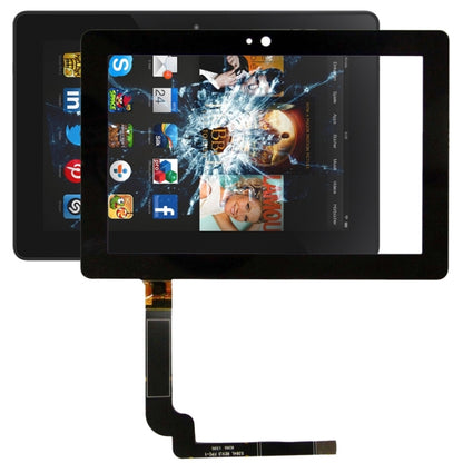 Touch Panel  for Amazon Kindle Fire HDX 7 inch(Black) - For Amazon by buy2fix | Online Shopping UK | buy2fix