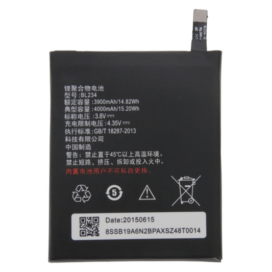 BL234 Rechargeable Li-Polymer Battery for Lenovo P70 / P70t by buy2fix