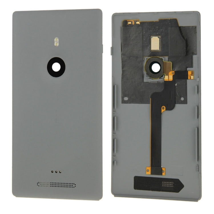 Housing Battery Back Cover With Flex Cable for Nokia Lumia 925(Grey) - Full Housing Cover by buy2fix | Online Shopping UK | buy2fix