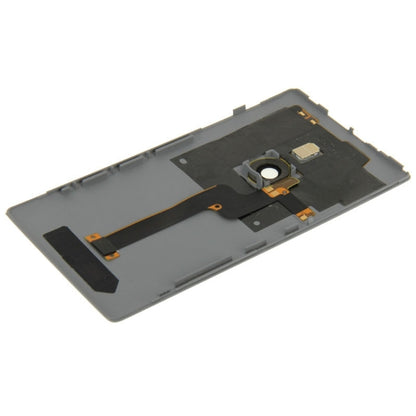 Housing Battery Back Cover With Flex Cable for Nokia Lumia 925(Grey) - Full Housing Cover by buy2fix | Online Shopping UK | buy2fix