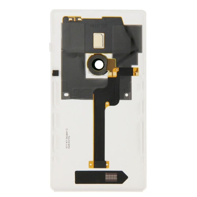 Housing Battery Back Cover With Flex Cable for Nokia Lumia 925(White) - Full Housing Cover by buy2fix | Online Shopping UK | buy2fix