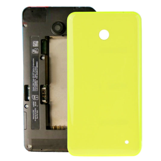 Housing Battery Back Cover + Side Button for Nokia Lumia 635(Yellow) - Back Cover by buy2fix | Online Shopping UK | buy2fix