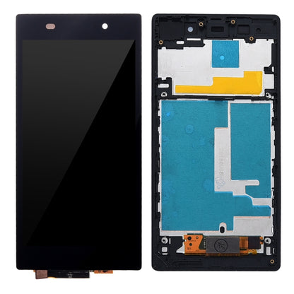 LCD Display + Touch Panel with Frame for Sony Xperia Z1 / L39h / C6902 / C6903 / C6906 / C6943(Black) by buy2fix