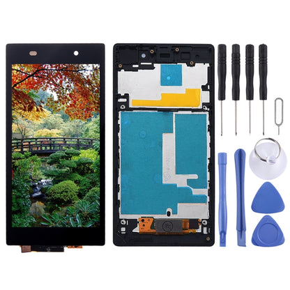 LCD Display + Touch Panel with Frame for Sony Xperia Z1 / L39h / C6902 / C6903 / C6906 / C6943(Black) by buy2fix