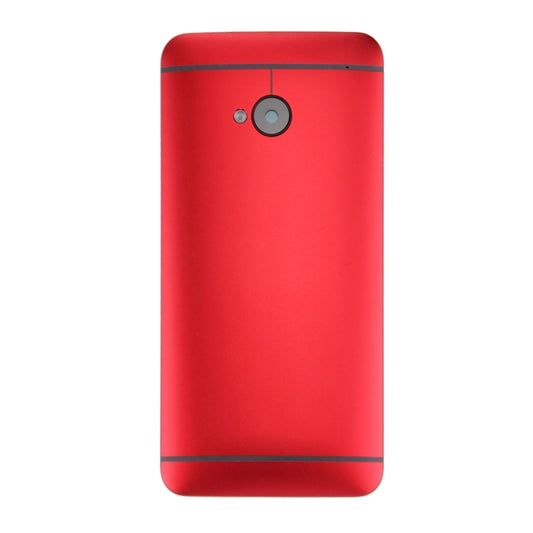 Back Housing Cover for HTC One M7 / 801e(Red) - Back Cover by buy2fix | Online Shopping UK | buy2fix