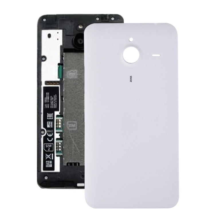 Battery Back Cover for Microsoft Lumia 640 XL (White) - For Microsoft by buy2fix | Online Shopping UK | buy2fix