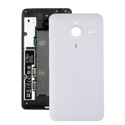 Battery Back Cover for Microsoft Lumia 640 XL (White) - For Microsoft by buy2fix | Online Shopping UK | buy2fix
