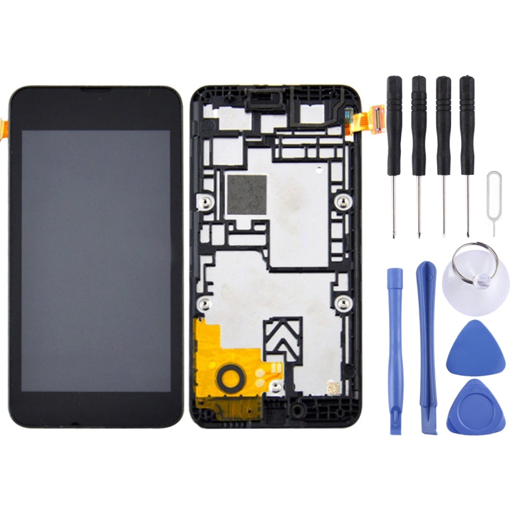 TFT LCD Screen for Nokia Lumia 530 Digitizer Full Assembly with Frame - LCD Screen by buy2fix | Online Shopping UK | buy2fix